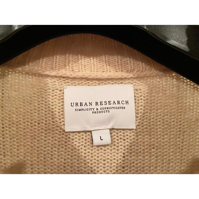 URBAN RESEARCH(アーバンリサーチ)の【UR】SHAGGY MOC NECK KNIT メンズのトップス(ニット/セーター)の商品写真