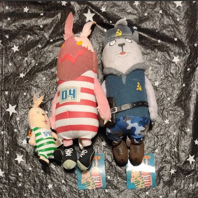 ウサビッチ ポリスぬいぐるみ 2種 おまけの通販 by とり's shop ウサビッチ ポリスぬいぐるみ 2種 おまけの通販 by とり's shop