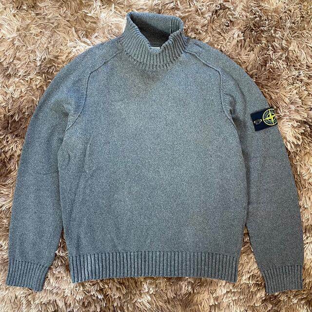 81センチ表地【稀少】STONE ISLAND 13AW TURTLE NECK KNIT