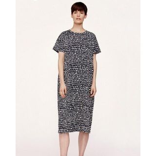 マリメッコ(marimekko)の未使用 未着 マリメッコ SUKKULA SERISIITTI JERSEY(ロングワンピース/マキシワンピース)