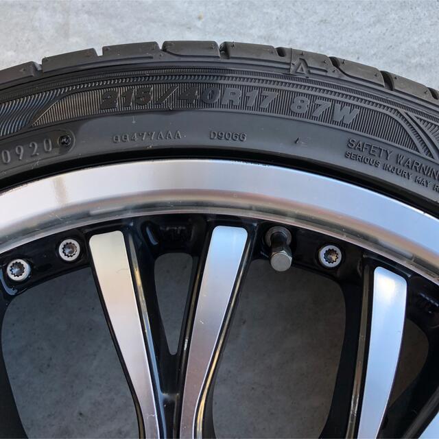 Goodyear(グッドイヤー)のグッドイヤー イーグル LS エグゼ タイヤ ホイール付き 4本セット 自動車/バイクの自動車(タイヤ・ホイールセット)の商品写真