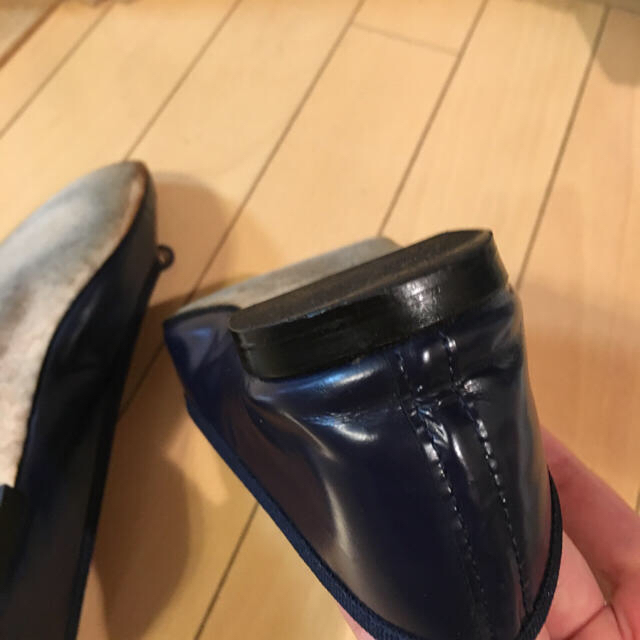 repetto(レペット)の在庫なし レペット バレエシューズ フラット ネイビー 38 24㎝ レディースの靴/シューズ(バレエシューズ)の商品写真