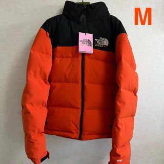 グッチ(Gucci)のTHE NORTH FACE x GUCCI ダウン オレンジ ヌプシ M(ダウンジャケット)