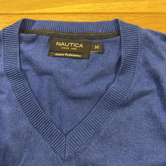 NAUTICA(ノーティカ)のNAUTICA ノーティカ　Vネックセーター M メンズのトップス(ニット/セーター)の商品写真