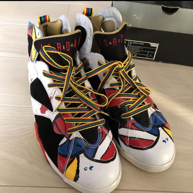人気特価激安 NIKE NIKEAIRJORDAN7北京オリンピック28.5㎝ - スニーカー