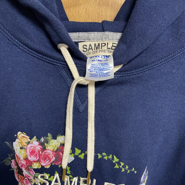 samples フーディ　Flower Logo 周レース付き メンズのトップス(パーカー)の商品写真