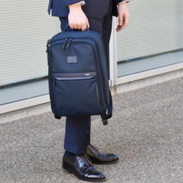 TUMI(トゥミ)の新品未使用 TUMI for SHIPS ALPHA 3 スリム バックパック メンズのバッグ(ビジネスバッグ)の商品写真