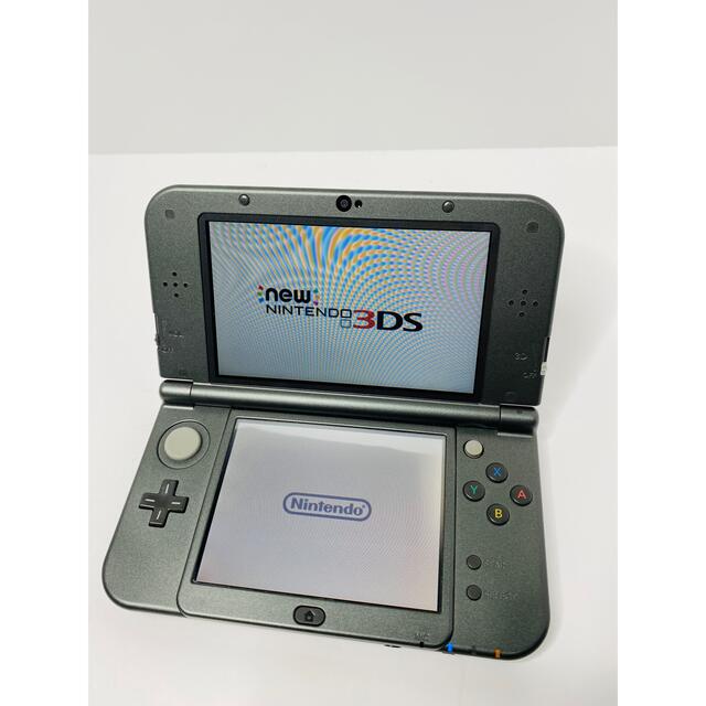 ニンテンドー3DS(ニンテンドー3DS)のNEWニンテンドー3DS LL メタリックブラック エンタメ/ホビーのゲームソフト/ゲーム機本体(携帯用ゲーム機本体)の商品写真