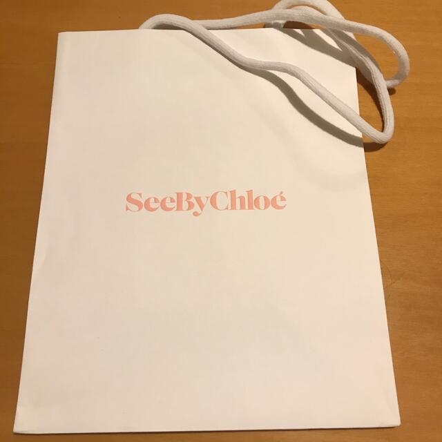 SEE BY CHLOE(シーバイクロエ)のSeeByChloe 紙袋 レディースのバッグ(ショップ袋)の商品写真