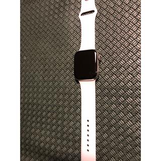 アップルウォッチ(Apple Watch)のApple Watch Series 4 44mm ステンレススチール ホワイト(腕時計(デジタル))