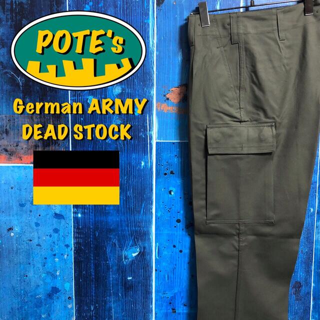 【デッドストック　ドイツ軍】モールスキンカーゴパンツ 90s メンズのパンツ(ワークパンツ/カーゴパンツ)の商品写真