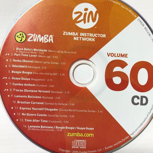 ZUMBA　ズンバ　ZIN41 ～ ZIN50　 CD ＆ DVD 20枚セット