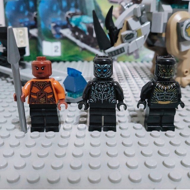 Lego - LEGO MARVEL 76099 鉱山で対決 ブラックパンサー キルモンガー