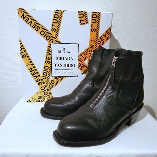 ミハラヤスヒロ(MIHARAYASUHIRO)のMIHARA YASUHIRO Western Center Zip Boots(ブーツ)