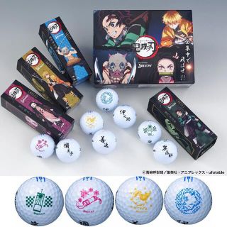 ダンロップ(DUNLOP)の【ゴルフボール】ダンロップ/スリクソン★鬼滅の刃 キャラクターボール（2ダース）(ゴルフ)