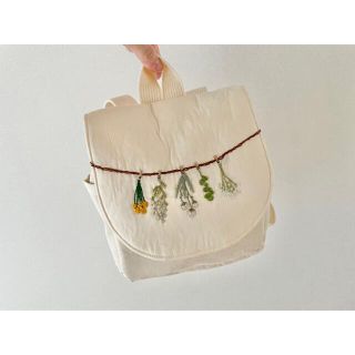 ベビーリュック　ベビー　キッズ　かばん　ハンドメイド(リュックサック)