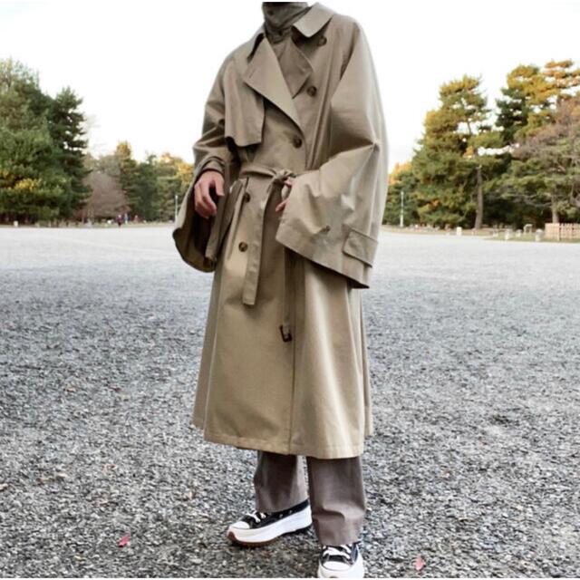 stein 19aw OVERSIZED OVERLAP COAT-