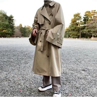 サンシー(SUNSEA)のstein 19aw OVERSIZED OVERLAP COAT(トレンチコート)