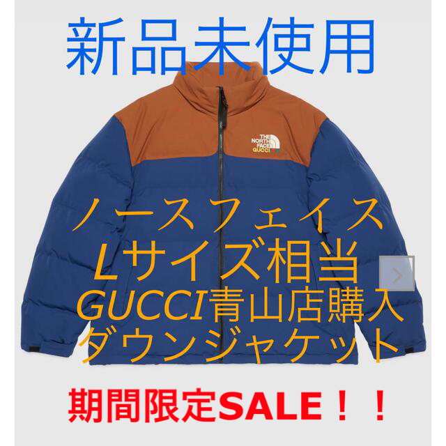 Gucci - 【SALE】GUCCI  × ノースフェイス ダウンジャケット ヌプシ