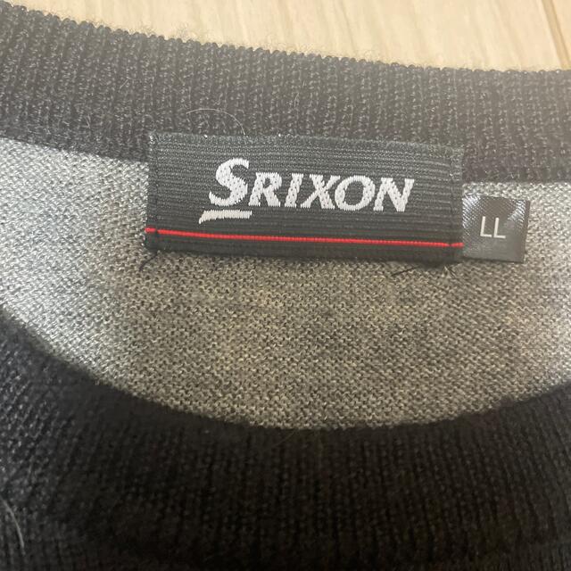 Srixon(スリクソン)のスリクソンセーター　メンズ　LL 中古 スポーツ/アウトドアのゴルフ(ウエア)の商品写真