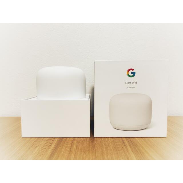 Google(グーグル)のGoogle Nest Wifi スマホ/家電/カメラのPC/タブレット(PC周辺機器)の商品写真