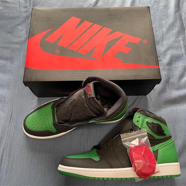 Nike Jordan 1 og ジョーダン pinegreen パイングリーン