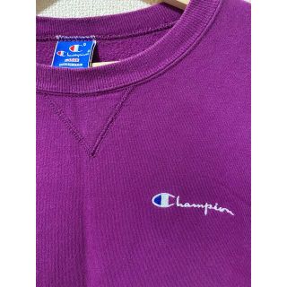 チャンピオン(Champion)の【90s】チャンピオン スウェット パープル 刺繍タグ USA製(スウェット)