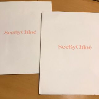 シーバイクロエ(SEE BY CHLOE)のSeeByChloe 紙袋1点(ショップ袋)