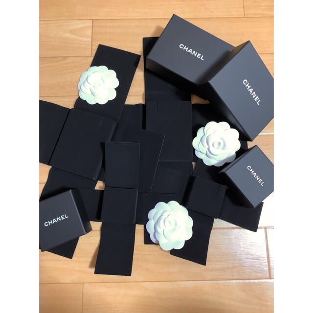 CHANEL - シャネル♥️空箱 ネックレス ピアスの通販 by mibi's shop