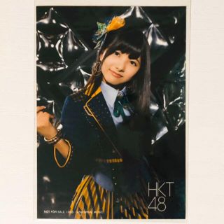 HKT48【岡田栞奈】メロンジュース★外付け特典★生写真★ブロマイド(アイドルグッズ)