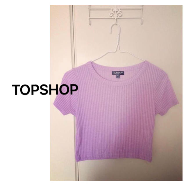 TOPSHOP(トップショップ)のTOPSHOP ❇︎ ショート丈 Tシャツ レディースのトップス(Tシャツ(半袖/袖なし))の商品写真