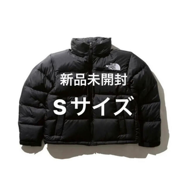 northfaceショートヌプシジャケット　ブラックS