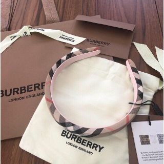 バーバリー(BURBERRY)のバーバリーチルドレン 新品カチューシャ(その他)