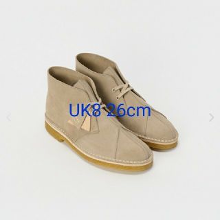 エンダースキーマ(Hender Scheme)のエンダースキーマ×クラークス　デザートブーツ　サンド　UK8(ブーツ)