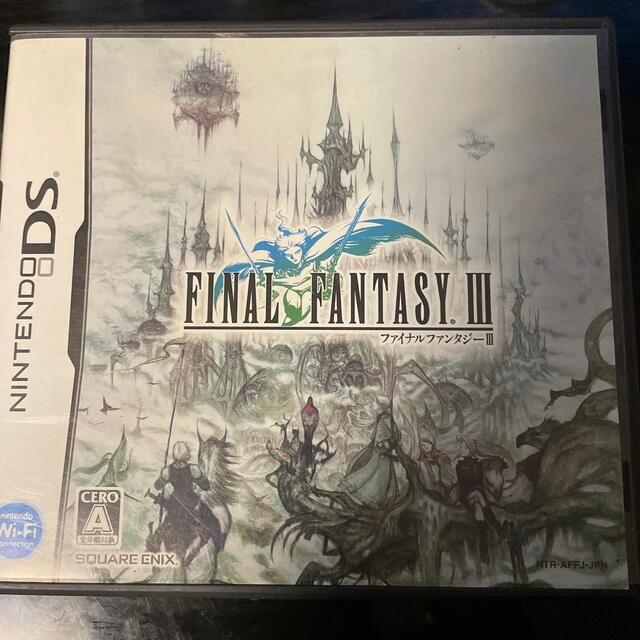 ニンテンドーDS(ニンテンドーDS)のファイナルファンタジーIII DS 中古品 エンタメ/ホビーのゲームソフト/ゲーム機本体(その他)の商品写真