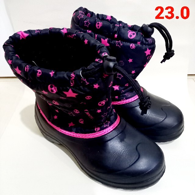 イグニオ　IGNIO　キッズ　スノーブーツ　23cm キッズ/ベビー/マタニティのキッズ靴/シューズ(15cm~)(ブーツ)の商品写真