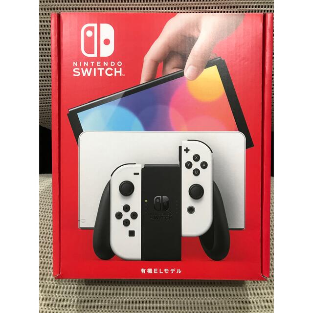 ゲームソフト/ゲーム機本体【新品】任天堂スイッチNintendo Switch 有機EL　ホワイト