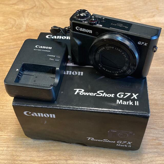 Canon - 美中古　キャノン PowerShot G7X Mark II 付属品　元箱完備