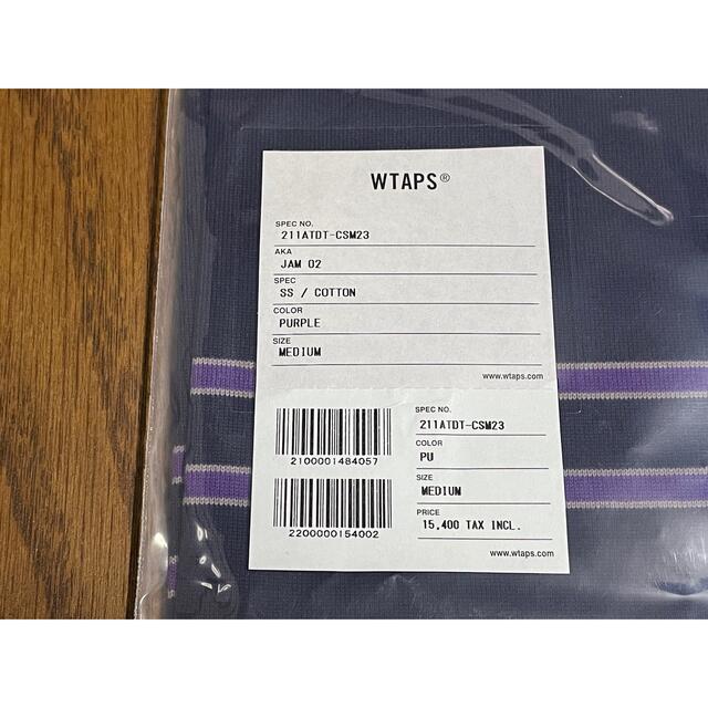 W)taps(ダブルタップス)の新品21SS WTAPS JAM 02 Mサイズ PURPLE メンズのトップス(Tシャツ/カットソー(半袖/袖なし))の商品写真