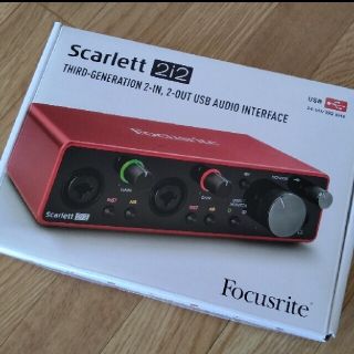 【値下げ】Focusrite Scarlett(オーディオインターフェイス)