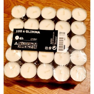 イケア(IKEA)のIkea ローソクばら売り50個(キャンドル)