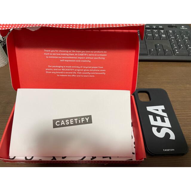 CASETIFY × WIND AND SEA iPhone12miniケース スマホ/家電/カメラのスマホアクセサリー(iPhoneケース)の商品写真