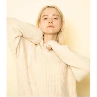 シールームリン(SeaRoomlynn)の【SeaRoomlynn】ハイネックsoft warmニットワンピース 新品(ロングワンピース/マキシワンピース)