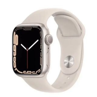 アップルウォッチ(Apple Watch)のApple Watch Series 7(GPSモデル) 41mm スターライト(腕時計(デジタル))