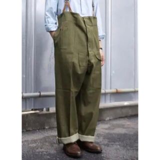 1950's イギリス軍　Green Denim グリーンデニム(デニム/ジーンズ)