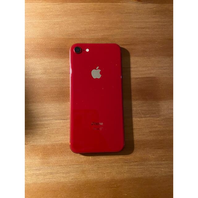 Apple(アップル)のiPhone8 64GB product red スマホ/家電/カメラのスマートフォン/携帯電話(スマートフォン本体)の商品写真