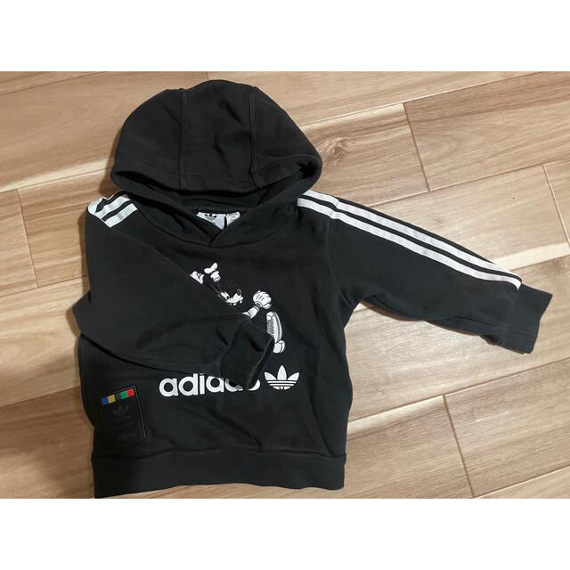 adidas(アディダス)のadidas グーフィー　セットアップ キッズ/ベビー/マタニティのベビー服(~85cm)(その他)の商品写真