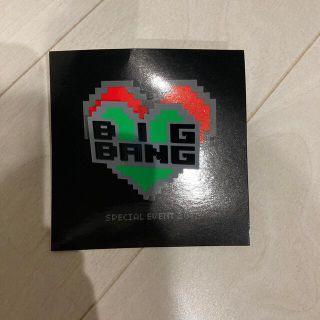 ビッグバン(BIGBANG)のBIGBANG リング　　T.O.P  グリーン　会場購入特典(ミュージシャン)