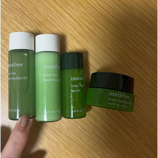 Innisfree(イニスフリー)のinnisfree  グリーンティーサンプル コスメ/美容のスキンケア/基礎化粧品(化粧水/ローション)の商品写真