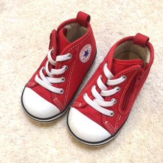 コンバース(CONVERSE)のコンバース BABY ALL STAR N Z レッド RED 13cm(スニーカー)